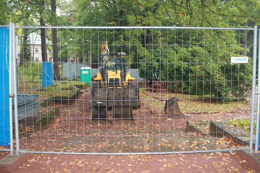 Powstaje inhalatorium w Parku Zdrojowym