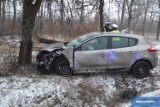 Wypadek na ul. Toruńskiej we Włocławku. Dwie osoby trafiły do szpitala [zdjęcia]