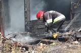 Tragiczny pożar w gminie Brusy. Spłonął mężczyzna