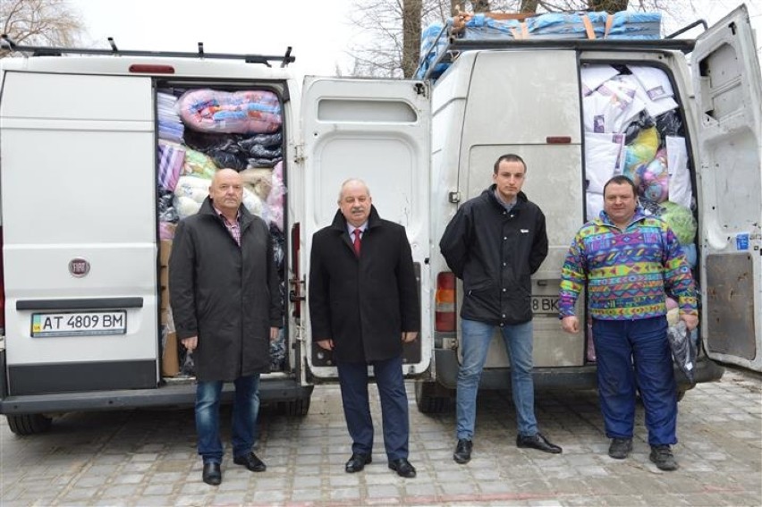 Powiat częstochowski pomógł Domowi Pomocy Społecznej w Śniatyniu na Ukrainie [ZDJĘCIA]