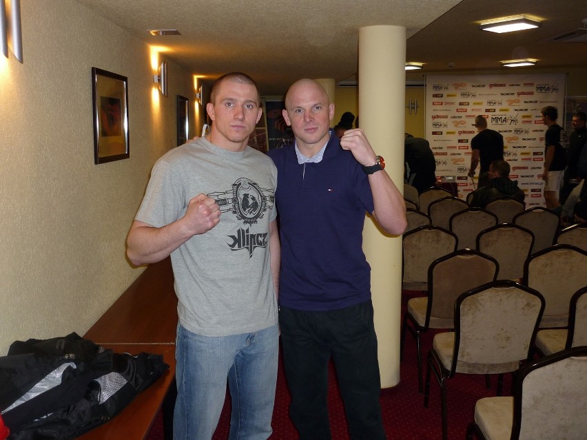 Artur Kadłubek z Brzezin Śląskich walczy w MMA