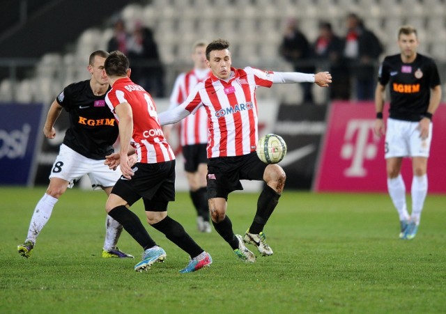 Podczas wtorkowego meczu ligowego pomiędzy Cracovią a Zagłębiem Lubin