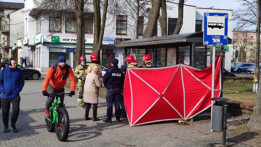 Śmierć na przystanku w Piotrkowie