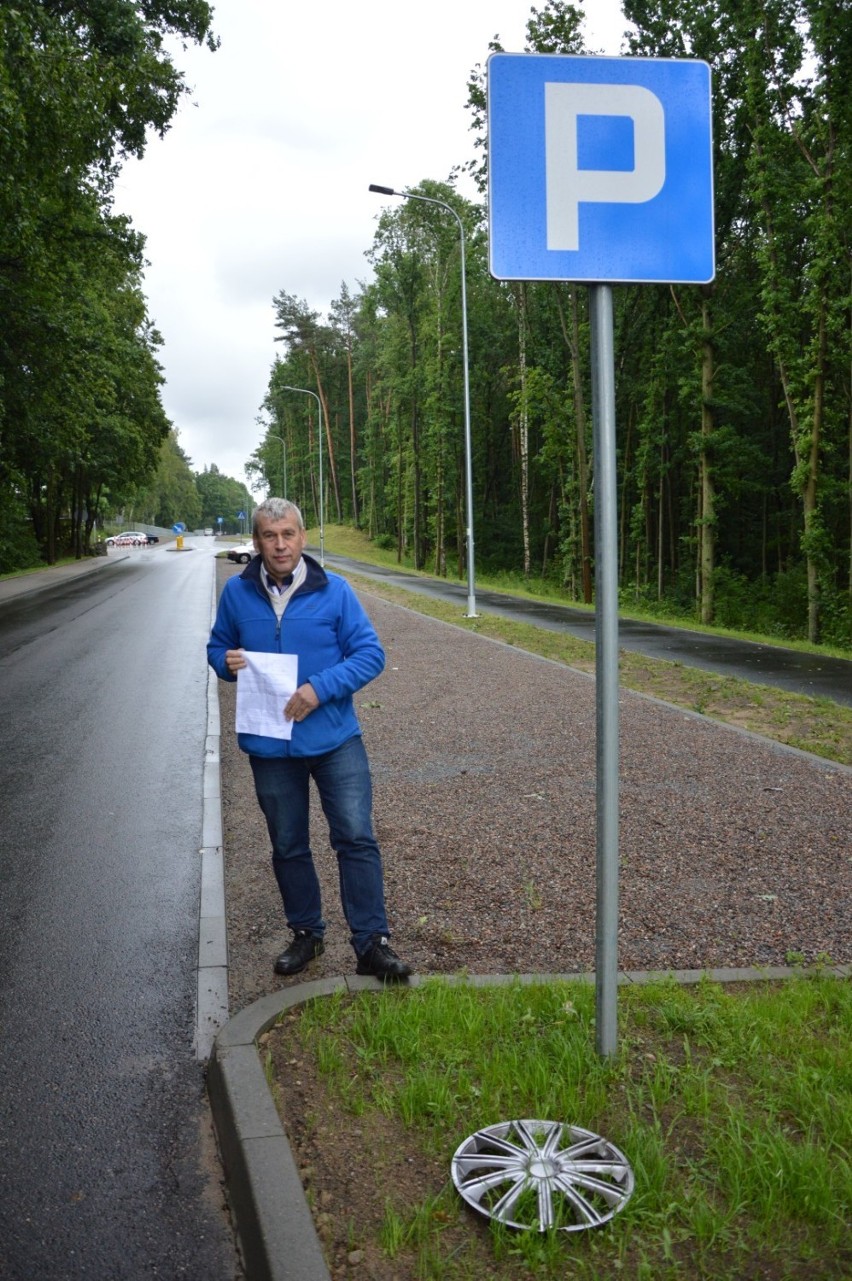 Pozwał starostwo za uszkodzoną na ulicy Kaszubskiej oponę w swoim samochodzie