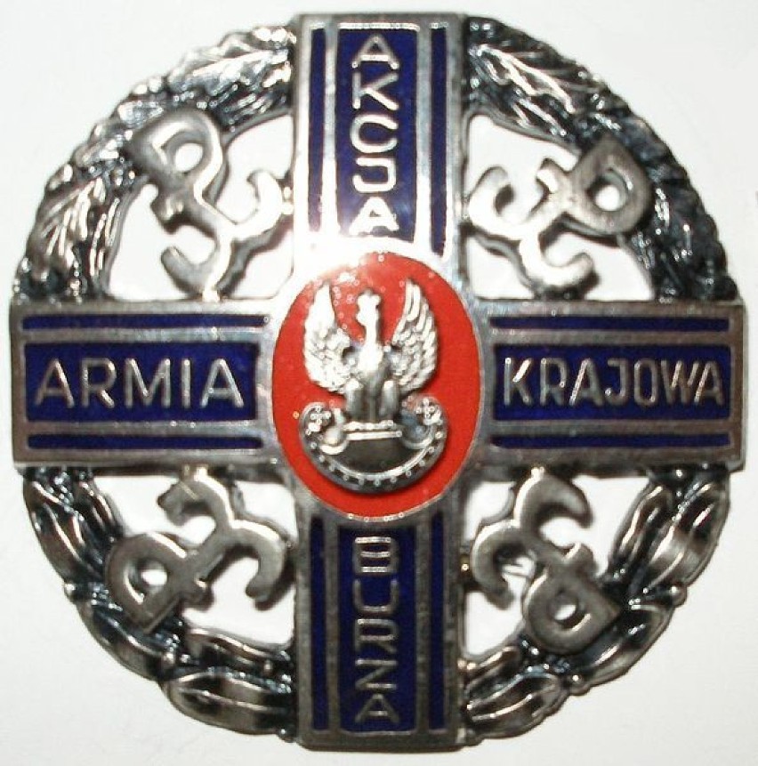 Odznaka AK przyznawana za udział w "Akcji Burza"