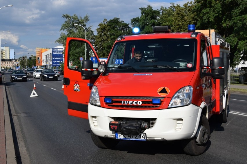 Pijany kierowca spowodował kraksę na Wrocławskiej w Kaliszu