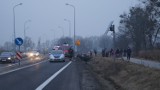 Wypadek w Steklinie na DK 10. Ranna kobieta trafiła do szpitala [ZDJĘCIA]