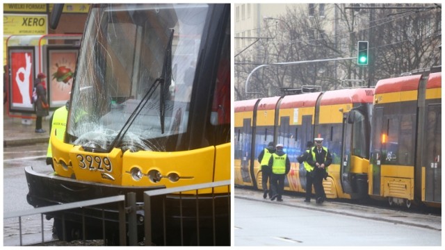 Paraliż komunikacyjny w Warszawie. Zderzenie trzech tramwajów na Ochocie [ZDJĘCIE]