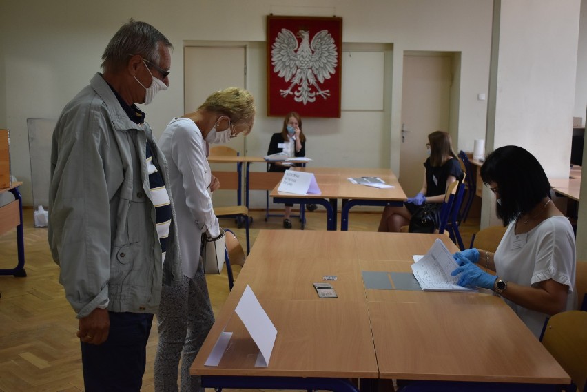 Mieszkańcy Pleszewa głosują w wyborach prezydenckich