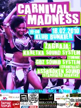 Dancehall Carnival Madness w Klubie Muzycznym Bunkier