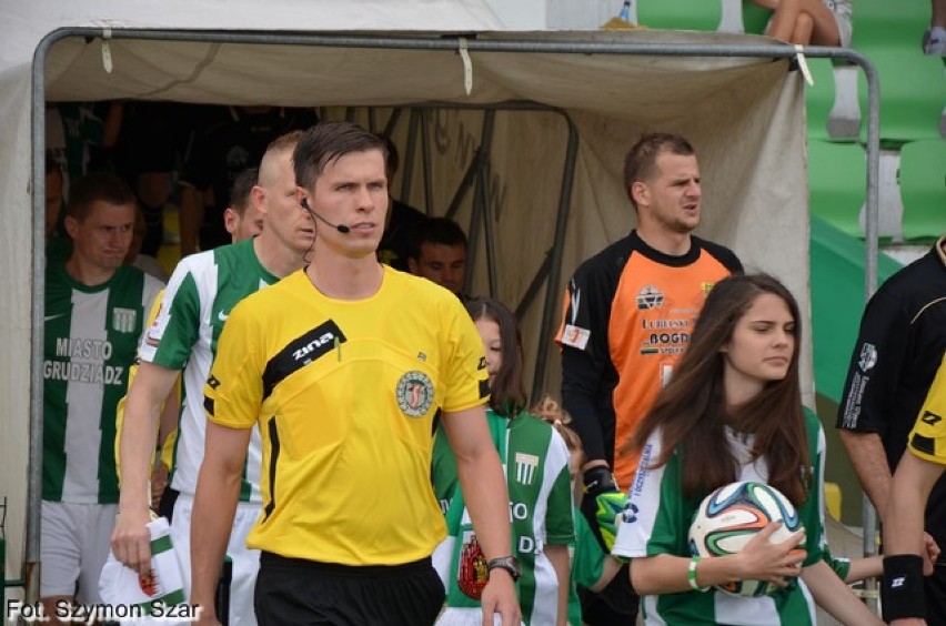 Olimpia Grudziądz 0-1 Górnik Łęczna.