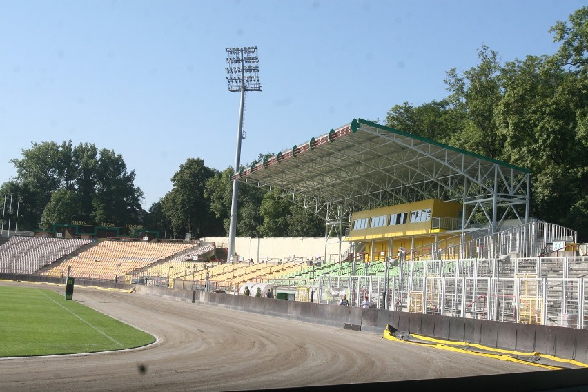 Remont stadionu w Rybniku już się zakończył