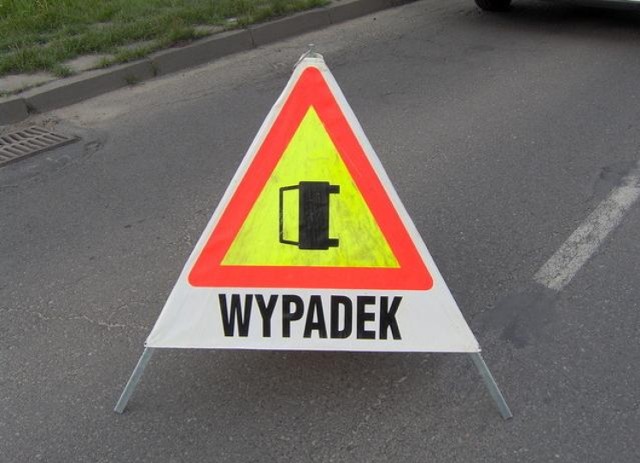 Wypadek w Tarnobrzegu. Rowerzysta trafił do szpitala