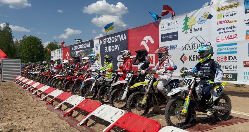 Olecki tor motocrossowy wypełnił się pasją i adrenaliną