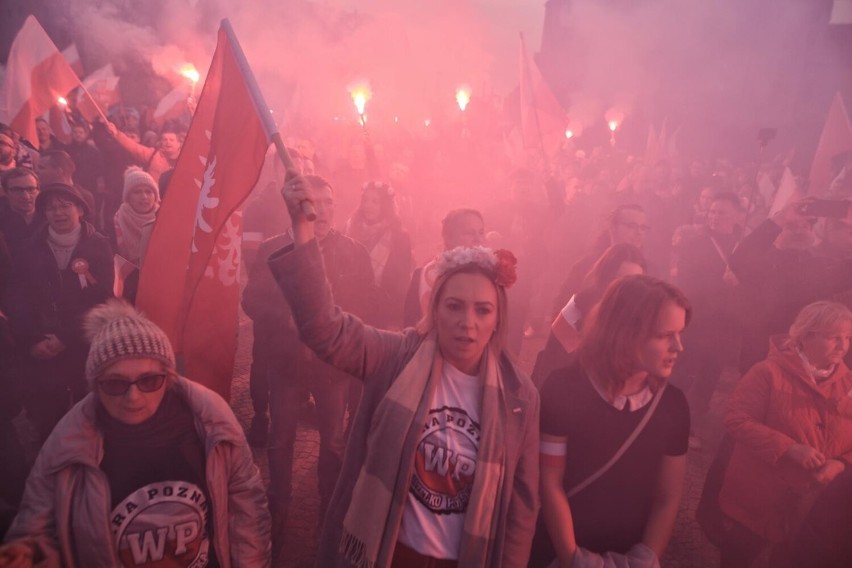 Poznański Marsz Niepodległości ma przejść 11 listopada...