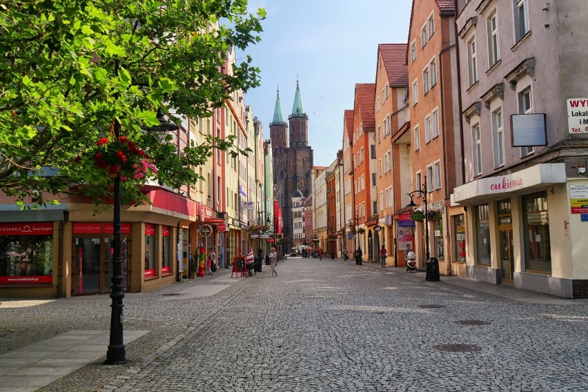 Ulica Najświętszej Marii Panny w Legnicy współcześnie