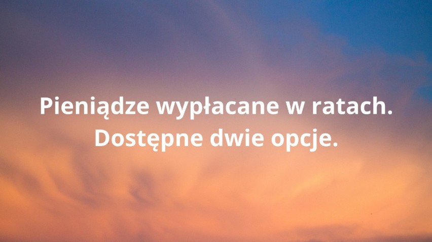 Rodzinny kapitał opiekuńczy wypłacany będzie w miesięcznych...