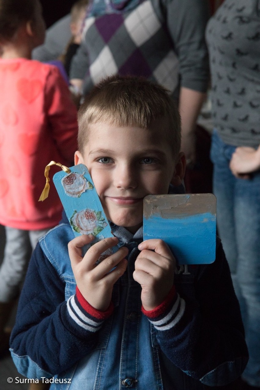 Kreatywne ferie w Stargardzkim Centrum Kultury w obiektywie Tadeusza Surmy