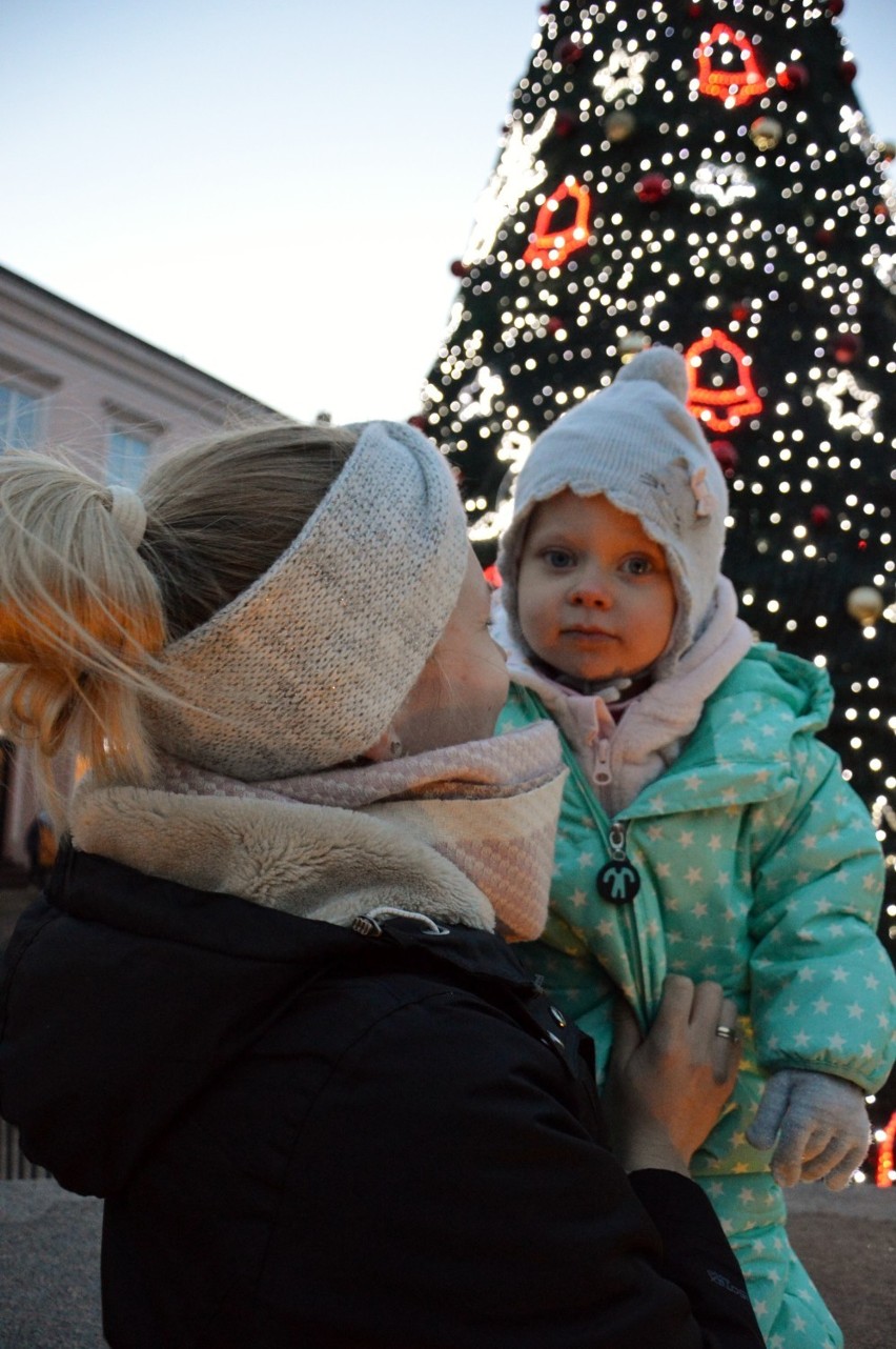 Miejska choinka w Piotrkowie już świeci