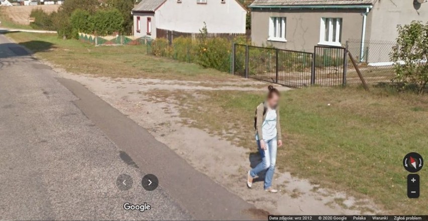 Przyłapani przez Google Street View na ulicach Cekcyna. Rozpoznajesz kogoś na zdjęciach?