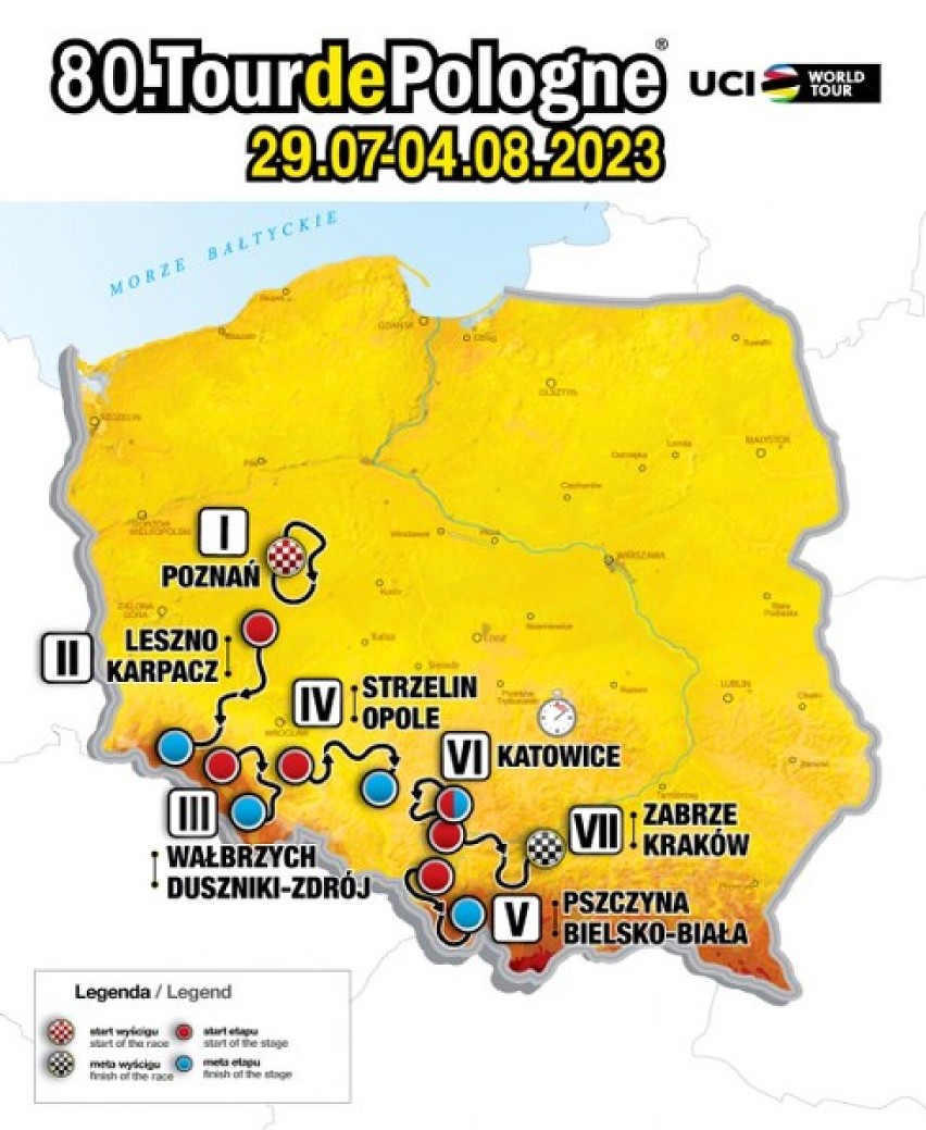 Kolarska elita wyruszy z Leszna. Ile samorząd wyda na Tour de Pologne? 