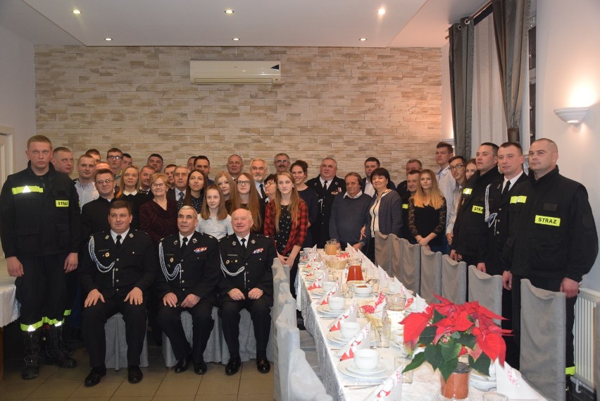 Wigilijne spotkanie strażaków ochotników z OSP Głuchowo