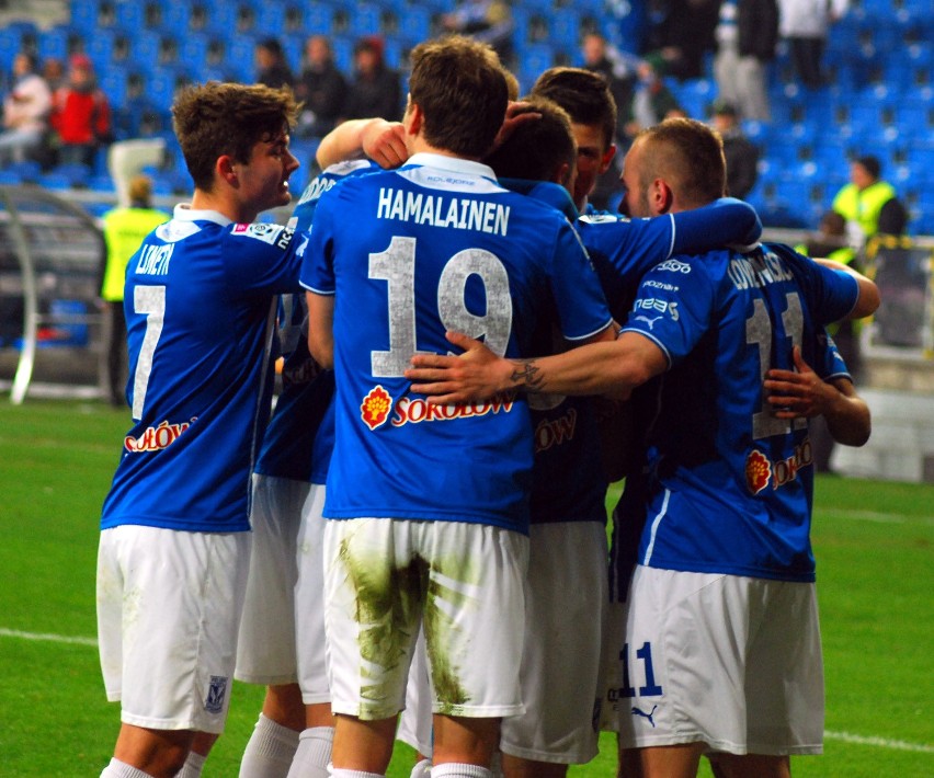 Lech Poznań: Kolejorz pokonał Podbeskidzie 2:1