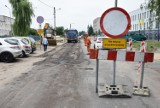 W piątek ruszyły prace drogowe na ul. Kordeckiego przy komendzie policji ZDJĘCIA. 