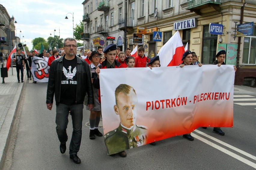 Uczcili pamięć rotmistrza Pileckiego w Piotrkowie
