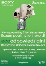 Oddaj elektrośmieci w Arkadii. Ekologiczna akcja w weekend