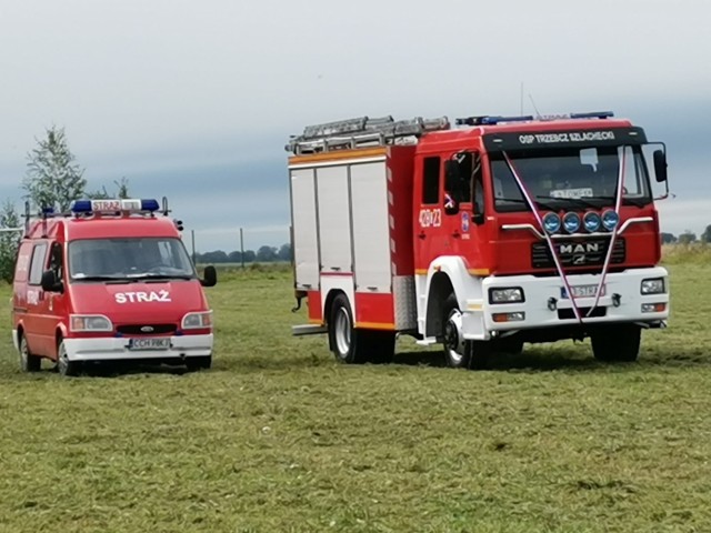 Nowy wóz w Trzebczu Szlacheckim zyskał imię Tomek