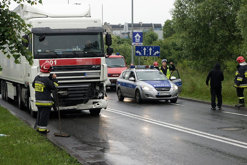 Wypadek na alei gen. Sikorskiego w Kaliszu