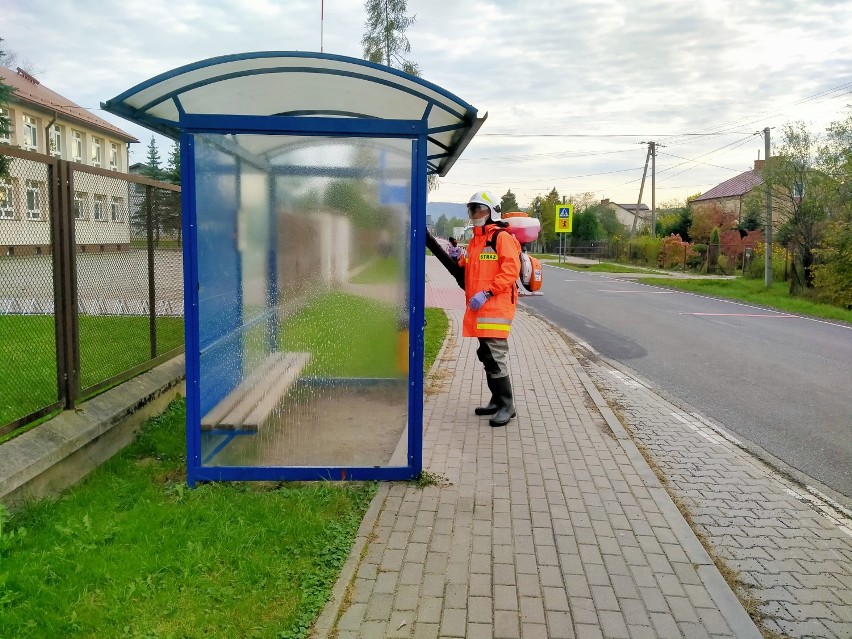 Strażacy z gminy Gorlice przeprowadzili wczoraj akcję...