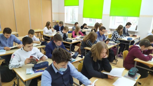 W akcji czytelniczej wzięło udział ponad 200 uczniów i nauczycieli ze Szkoły Podstawowej w Borzyminie