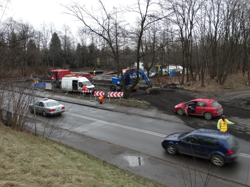 Rozbiórka mostu na ul. Tunkla w Rudzie Śląskiej