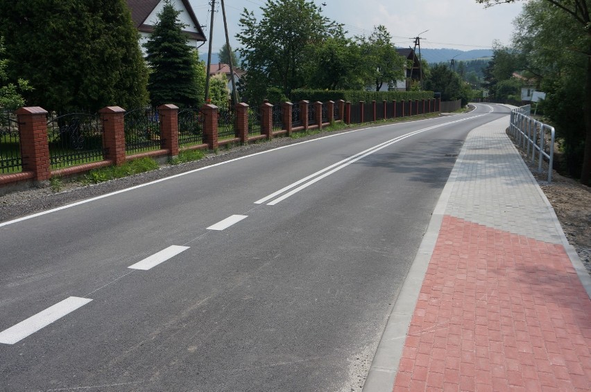 Gmina Łekawica (budowa chodnika) PROW
