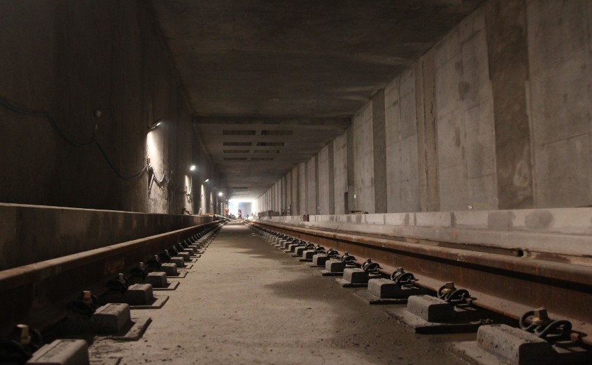 Tunel na dworcu Łódź Fabryczna
