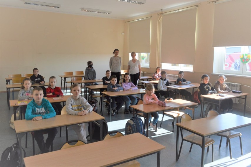 Kaźmierz. Oddział Przygotowawczy dla ukraińskich dzieci w szkole podstawowej