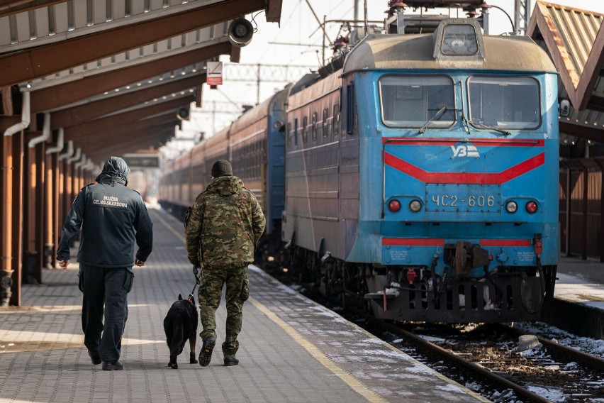 Maszyniści ukraińskiego pociągu przemycali bursztyn o...