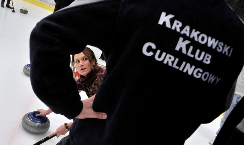 Trening otwarty Krakowskiego Klubu Curlingowego [ZDJĘCIA, VIDEO]