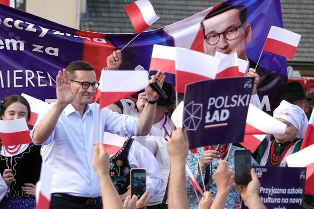 Premier Morawiecki zachwalał Polski Ład, ale hamował zapędy samorządowców