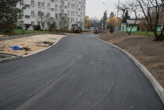 Remont ulicy Nowy Świat w Pińczowie już prawie zakończony.