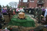 Pogrzeb mjra Antoniego Tomiczka. Bohater spoczął na cmentarzu w Pstrążnej