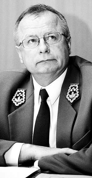 Kazimierz Szabla, dyrektor Regionalnej Dyrekcji Lasów Państwowych w Katowicach. zbigniew wieczorek