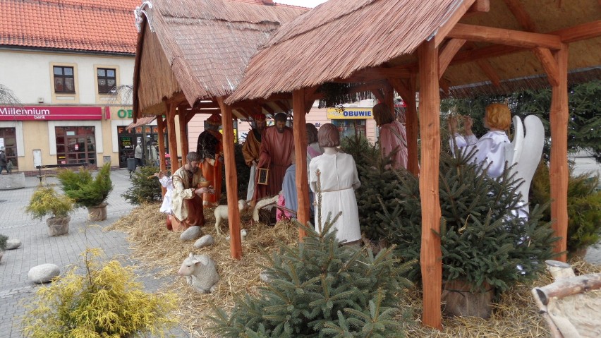 W Mikołowie stoi już piekna stajenka bożonarodzeniowa