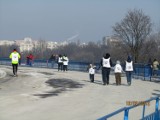 Bieg z Joanną Muchą wokół Stadionu Narodowego w Warszawie [Zdjęcia]