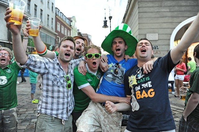 Tak Irlandczycy bawili się na Starym Rynku