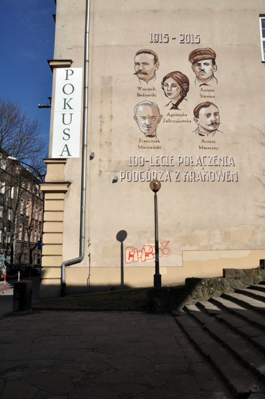 Kraków: nowy mural powstał na Podgórzu [ZDJĘCIA]