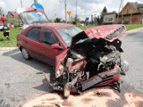 Wypadek. Zablokowane drogi do Krynicy-Zdroju i granicy ze Słowacją w Muszynce