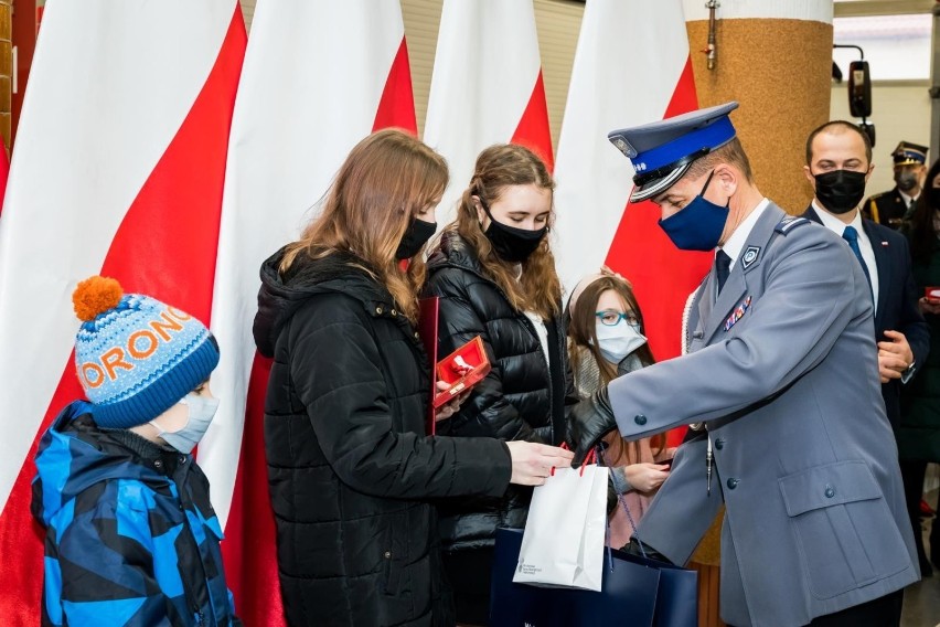 Uroczystość wręczenia medali "Mały Bohater"